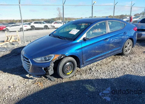 2018 Hyundai Elantra Sel из США, поврежденный, VIN 5NPD84LF4JH381440